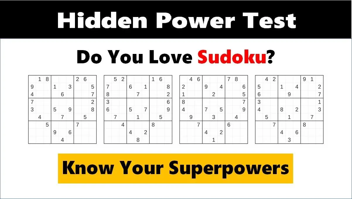 Test de inteligencia Sudoku: ¿Aumenta el coeficiente intelectual? - A qué tipo de gente le gusta el Sudoku test de inteligencia sudoku - A qué tipo de gente le gusta el Sudoku