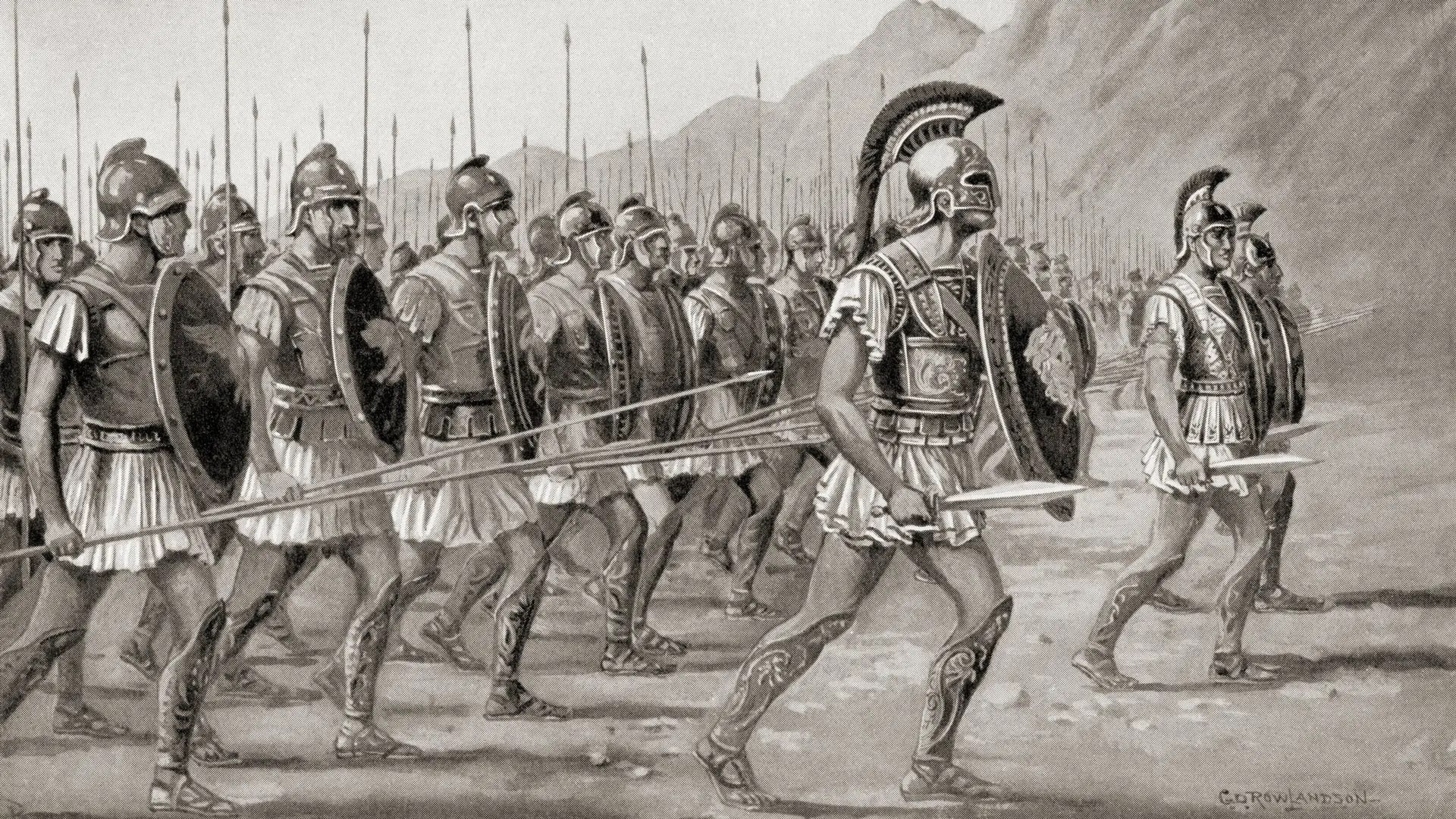 inteligencia de batalla de gaugamela - Alejandro Magno fue superado en número en Gaugamela