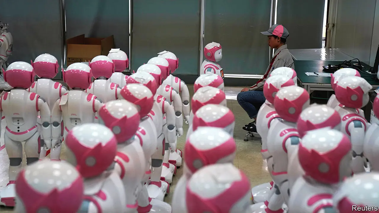 chna robot inteligencia artificla - China está creando robots