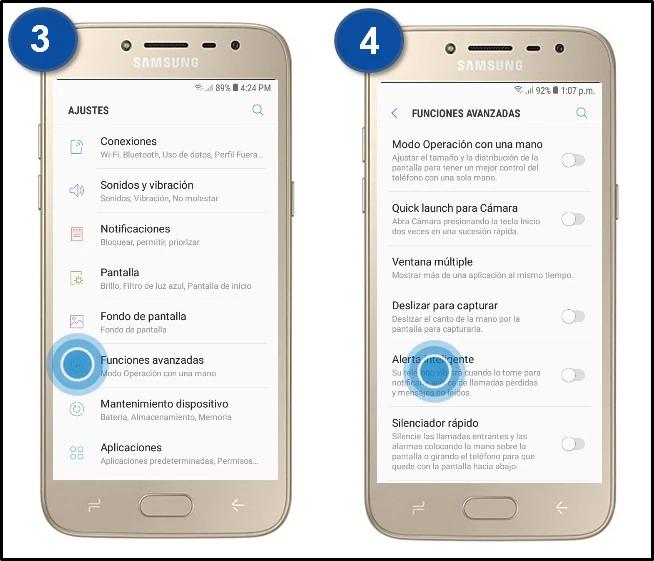 alerta inteligente samsung - Cómo activar alertas de Samsung Galaxy