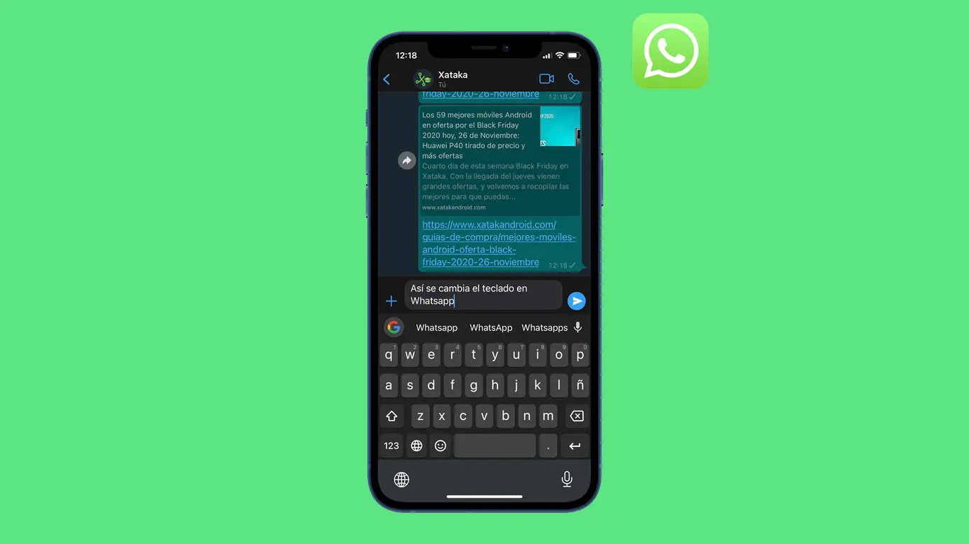 como activar teclado inteligente en whatsapp - Cómo activar el auto texto en WhatsApp