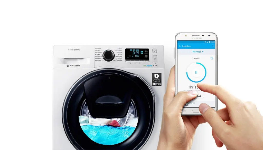 como activar la opcion control inteligente lavadora samsung - Cómo activo el control inteligente en mi lavadora Samsung