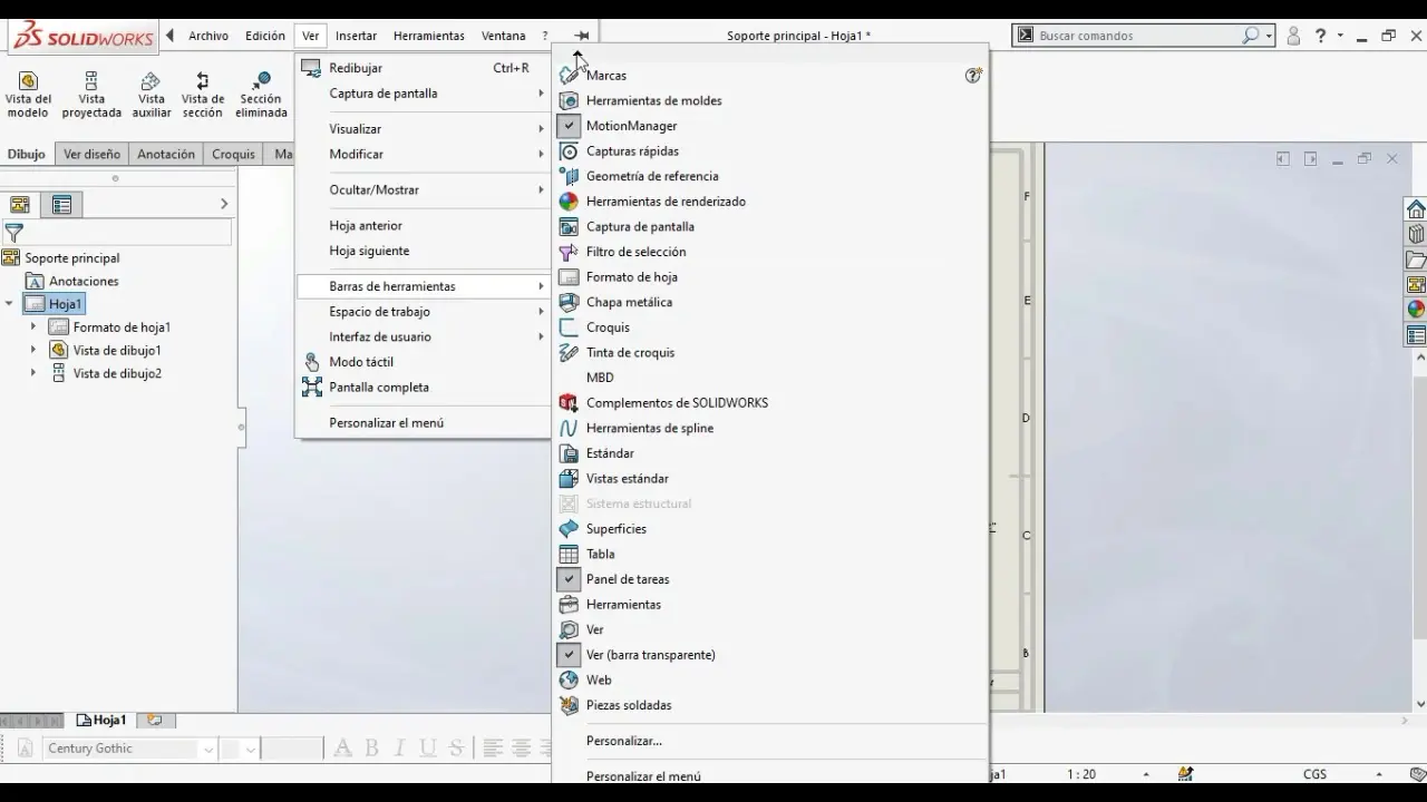 Cómo cambiar escala en cota inteligente Solidworks - Cómo aumentar la escala de un dibujo en SOLIDWORKS como cambiar escala en cota inteligente solidworks - Cómo aumentar la escala de un dibujo en SOLIDWORKS