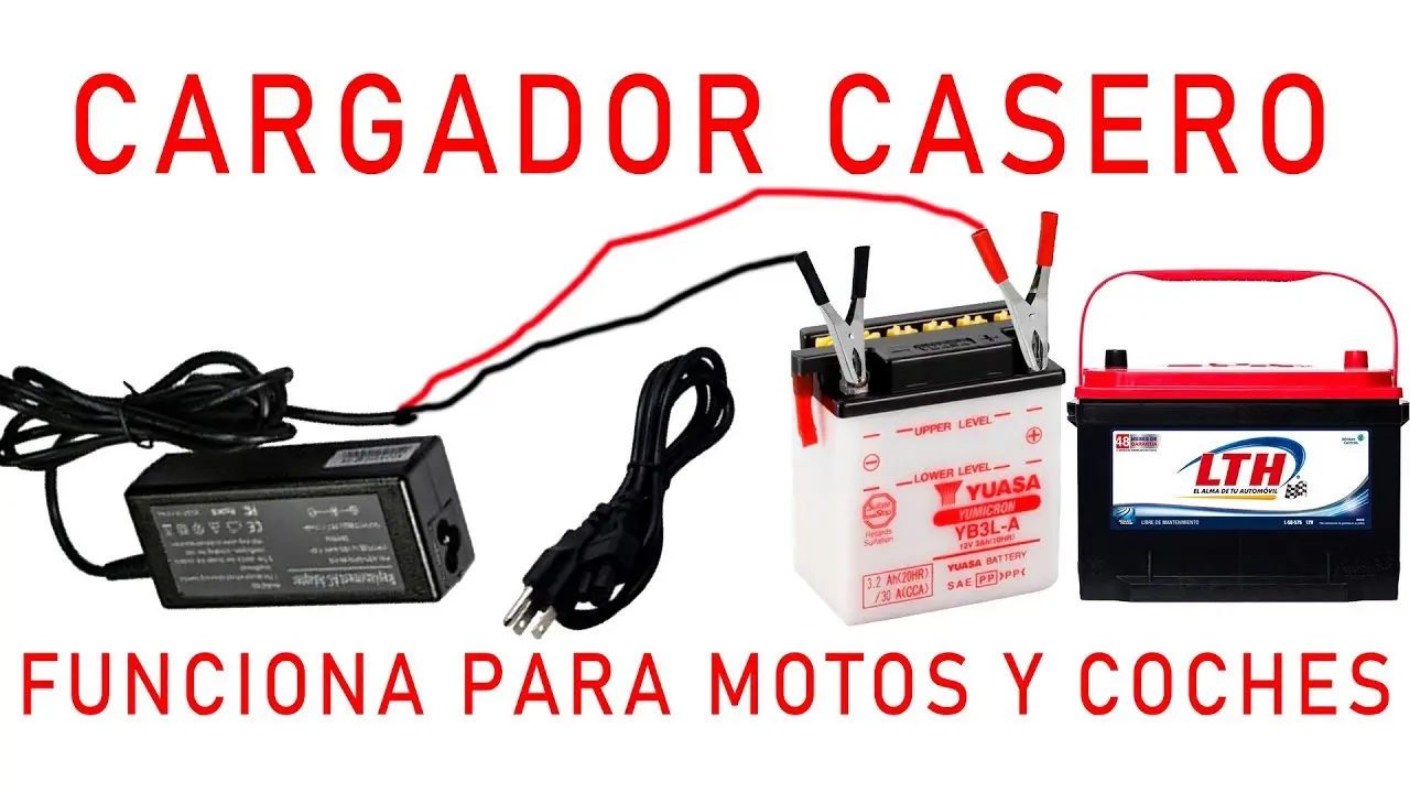 Cargador casero inteligente para moto: cómo recargar tu batería de forma segura y eficiente - Cómo cargar una batería de moto con otra batería cargador casero inteligente para moto - Cómo cargar una batería de moto con otra batería