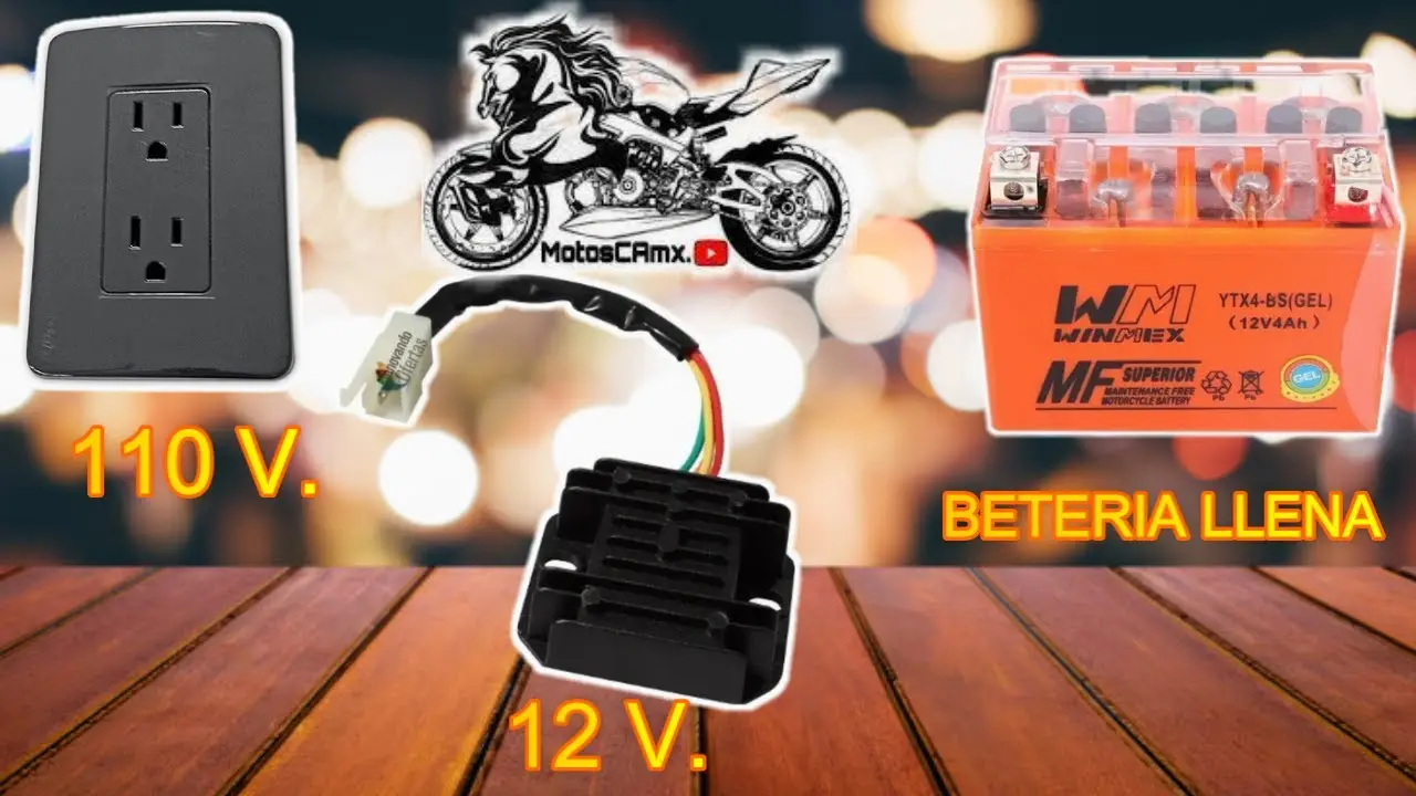 Cargador casero inteligente para moto: cómo recargar tu batería de forma segura y eficiente - Cómo cargar una batería de moto con un cargador cargador casero inteligente para moto - Cómo cargar una batería de moto con un cargador
