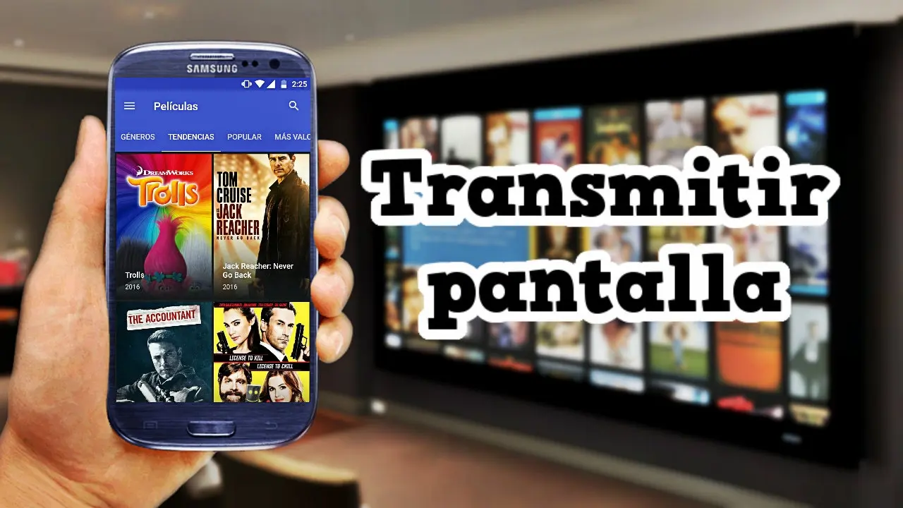 como.compartir.mi.pantalla.del.celular.android.con.um.televisor inteligente - Cómo compartir pantalla de celular a TV que no es Smart TV