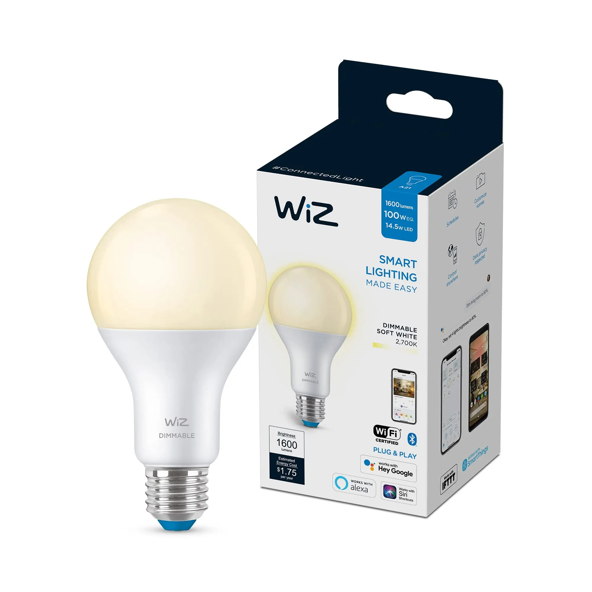 bombillas inteligentes wiz - Cómo conectar luces WiZ