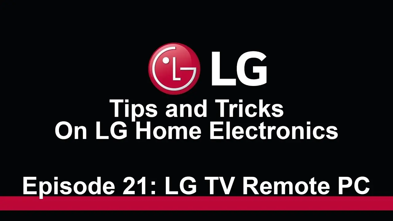 Extension PC Control Remoto Inteligente LG para PC - Cómo conectar mi PC a la TV LG extension pc control remoto inteligente lg para pc - Cómo conectar mi PC a la TV LG