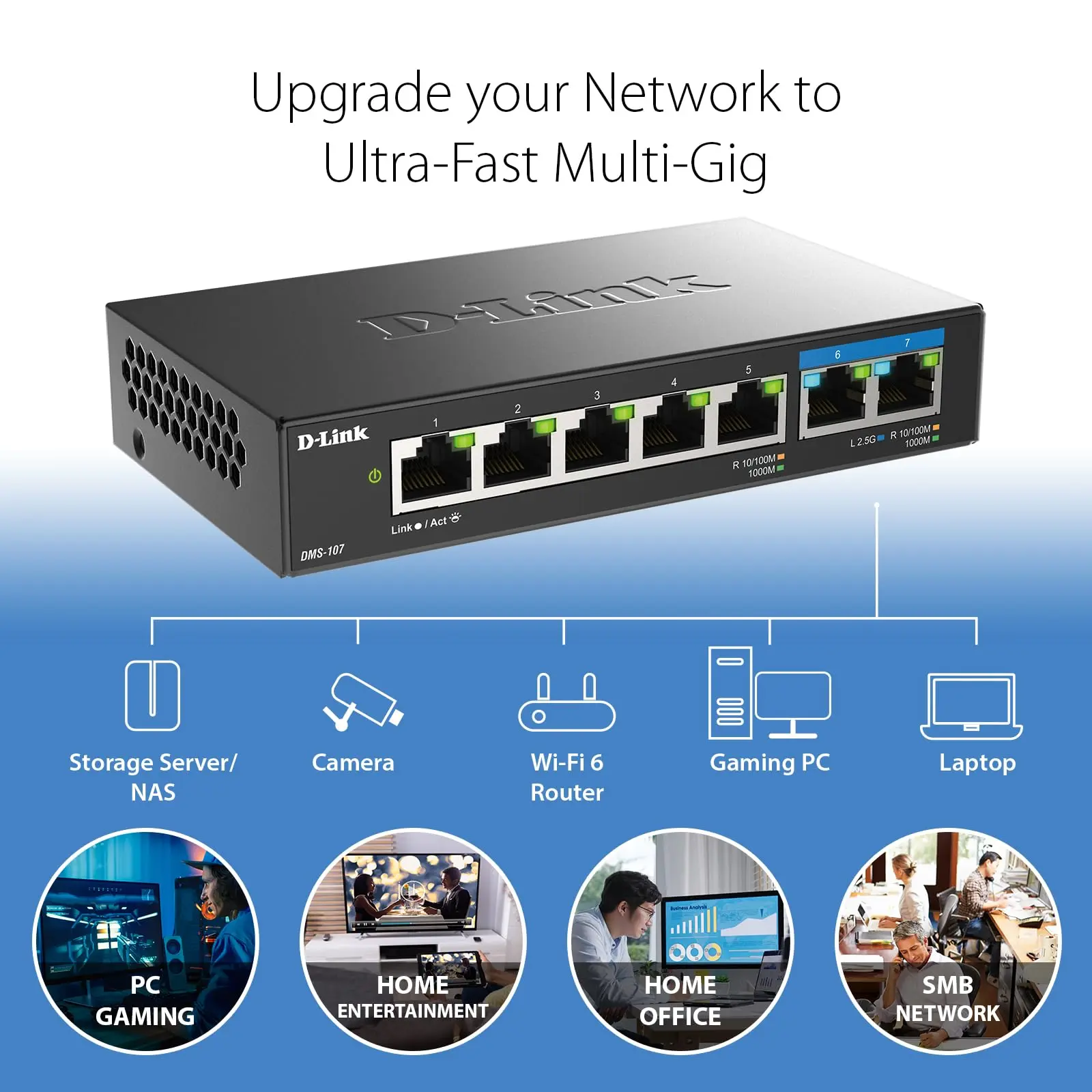clave switch inteligente d link - Cómo configuro mi conmutador D Link