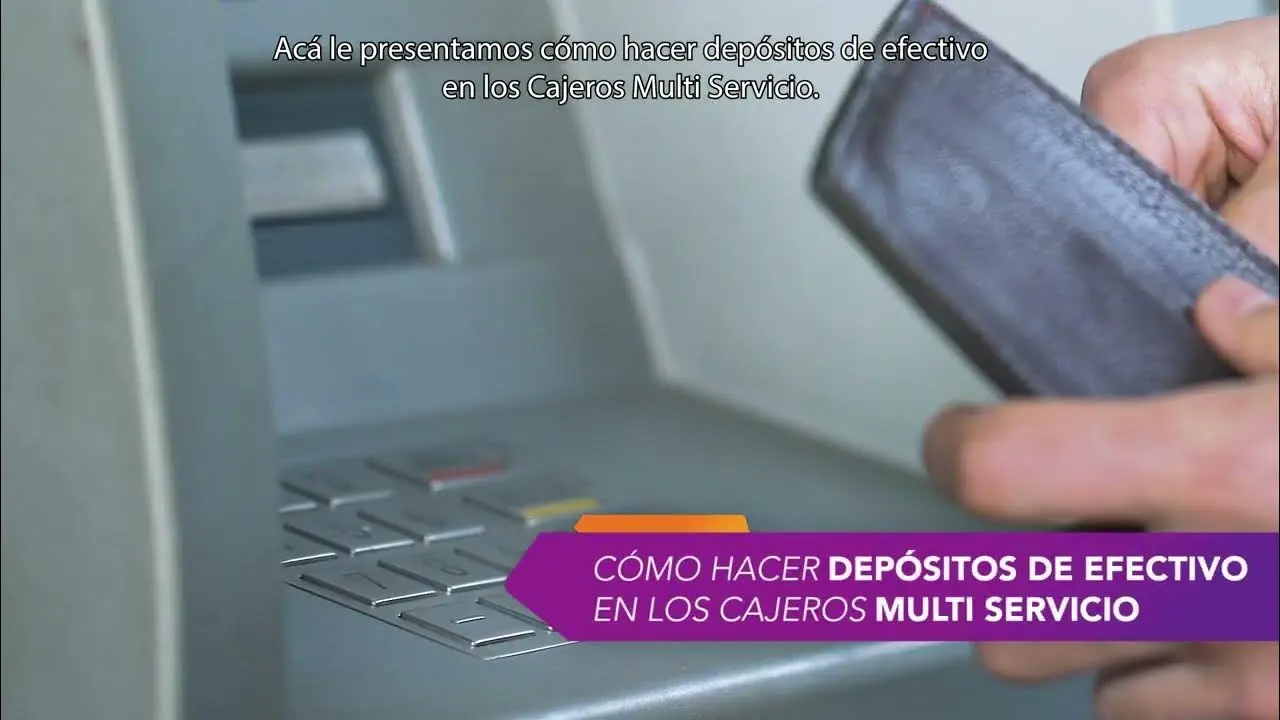 como deposito en un cajero inteligente wilobank - Cómo depositar dinero en Wilobank