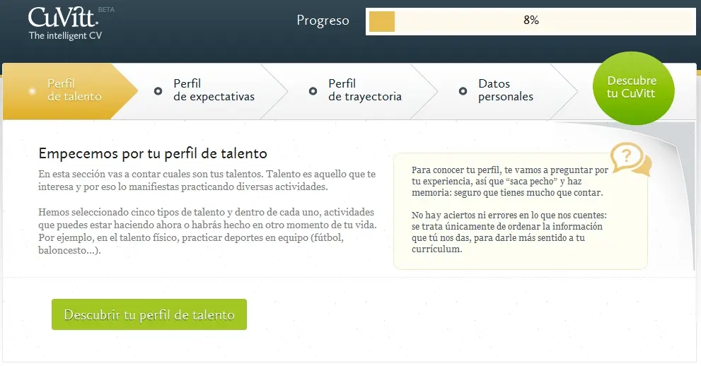 cuvitt curriculum inteligente - Cómo desactivo el currículum inteligente