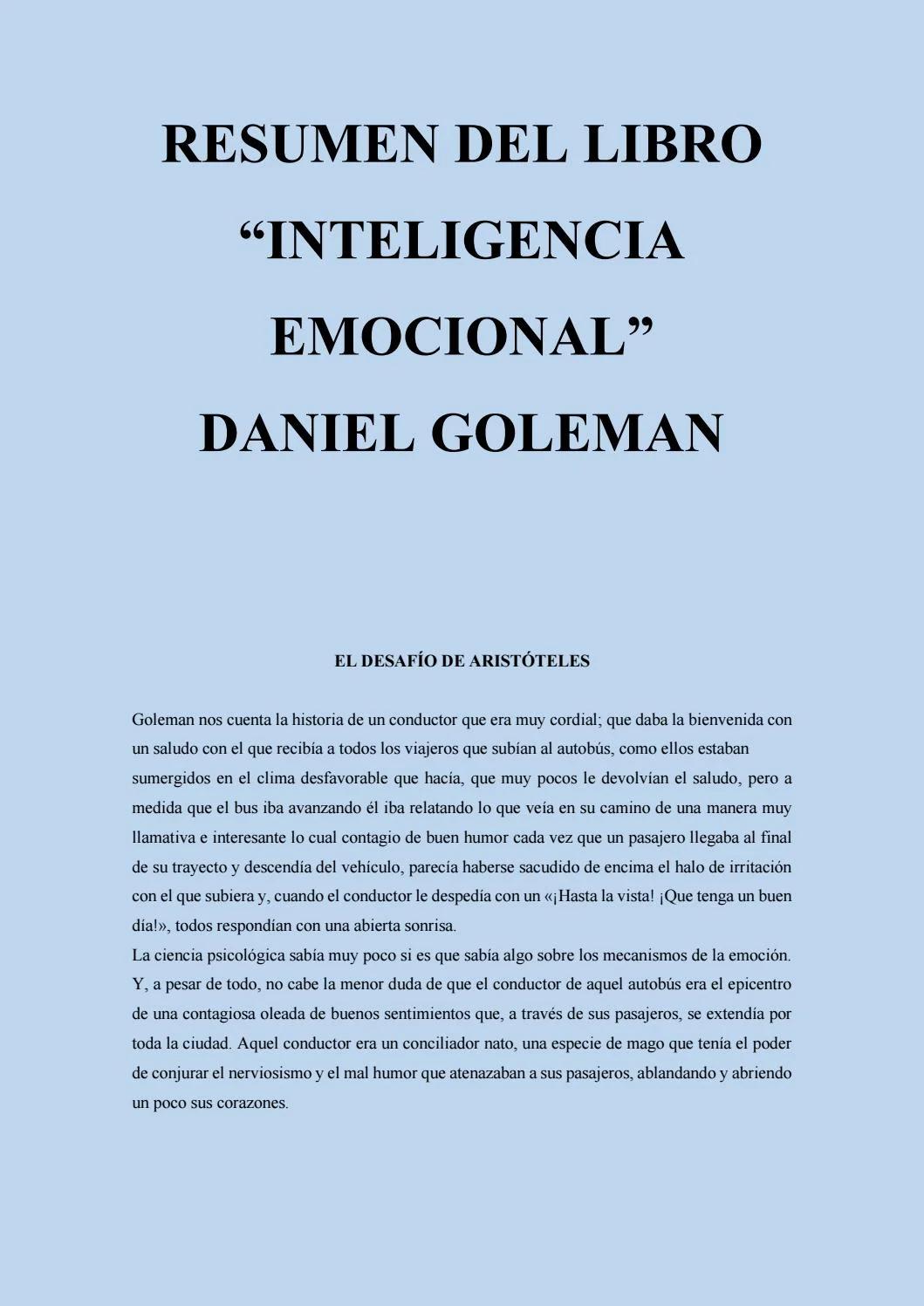 analisis literario dela inteligencia emocional - Cómo desarrolla la literatura la inteligencia emocional