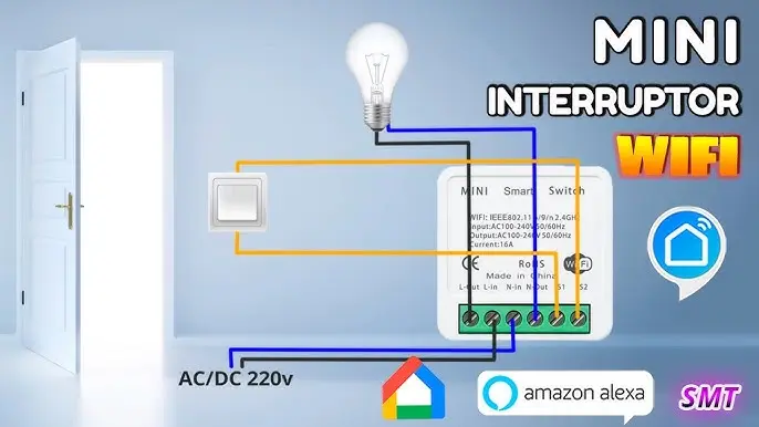 interruptor inteligente conexion - Cómo está conectado un interruptor