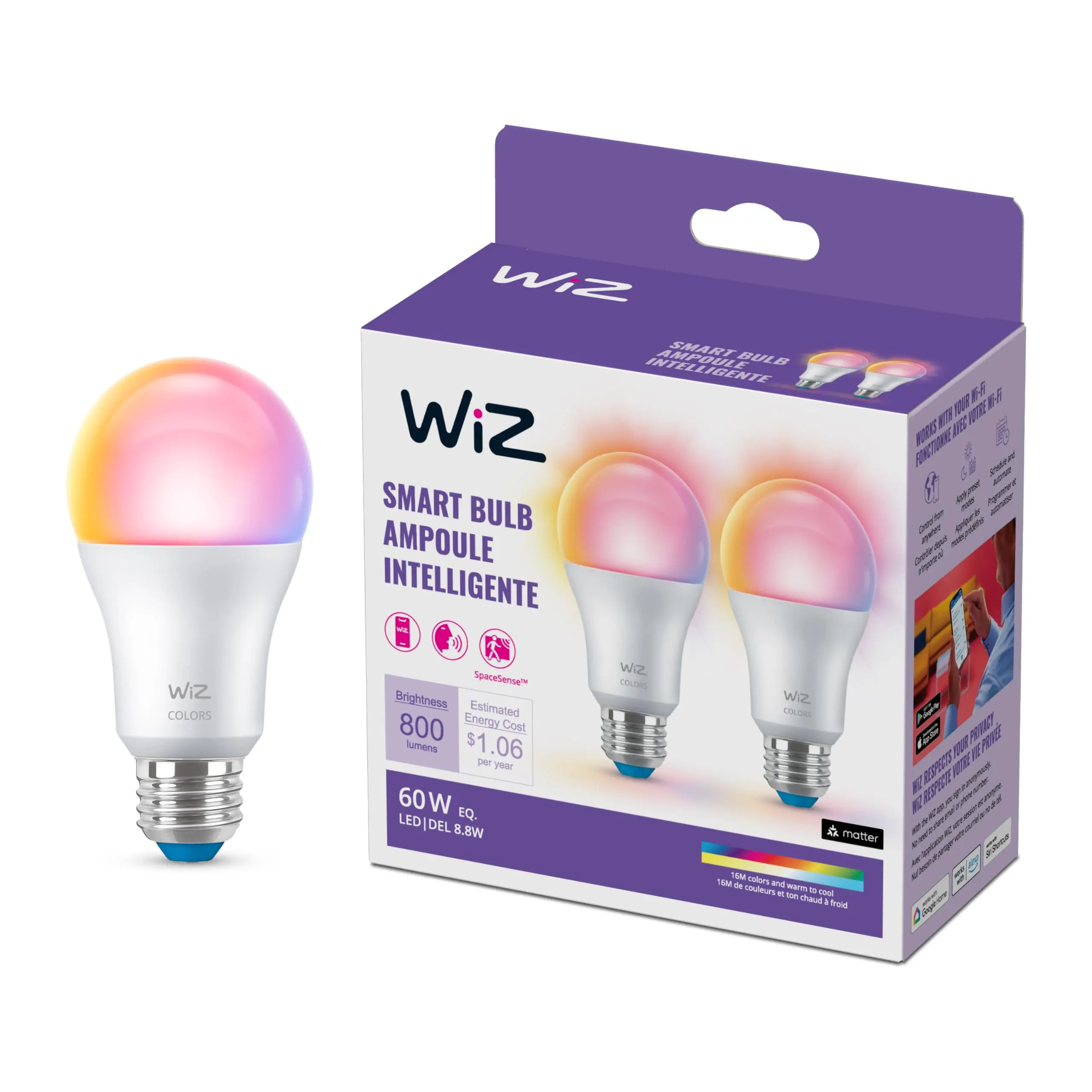 bombillas inteligentes wiz - Cómo funciona la luz WiZ