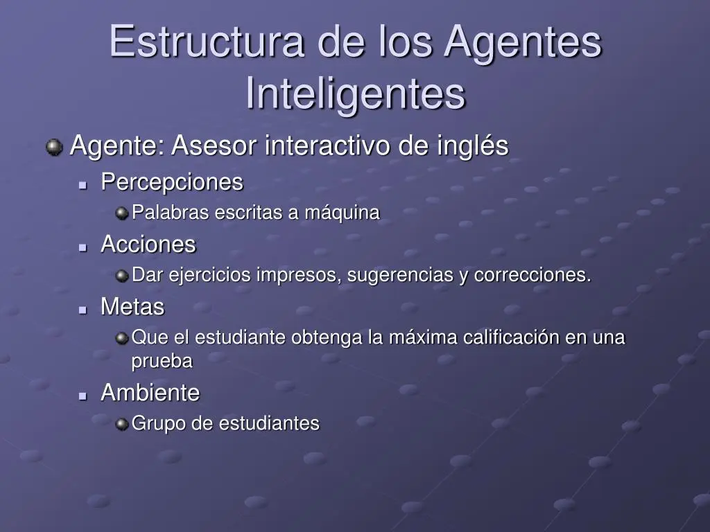 agentes inteligentes de software power point - Cómo funciona un agente de software