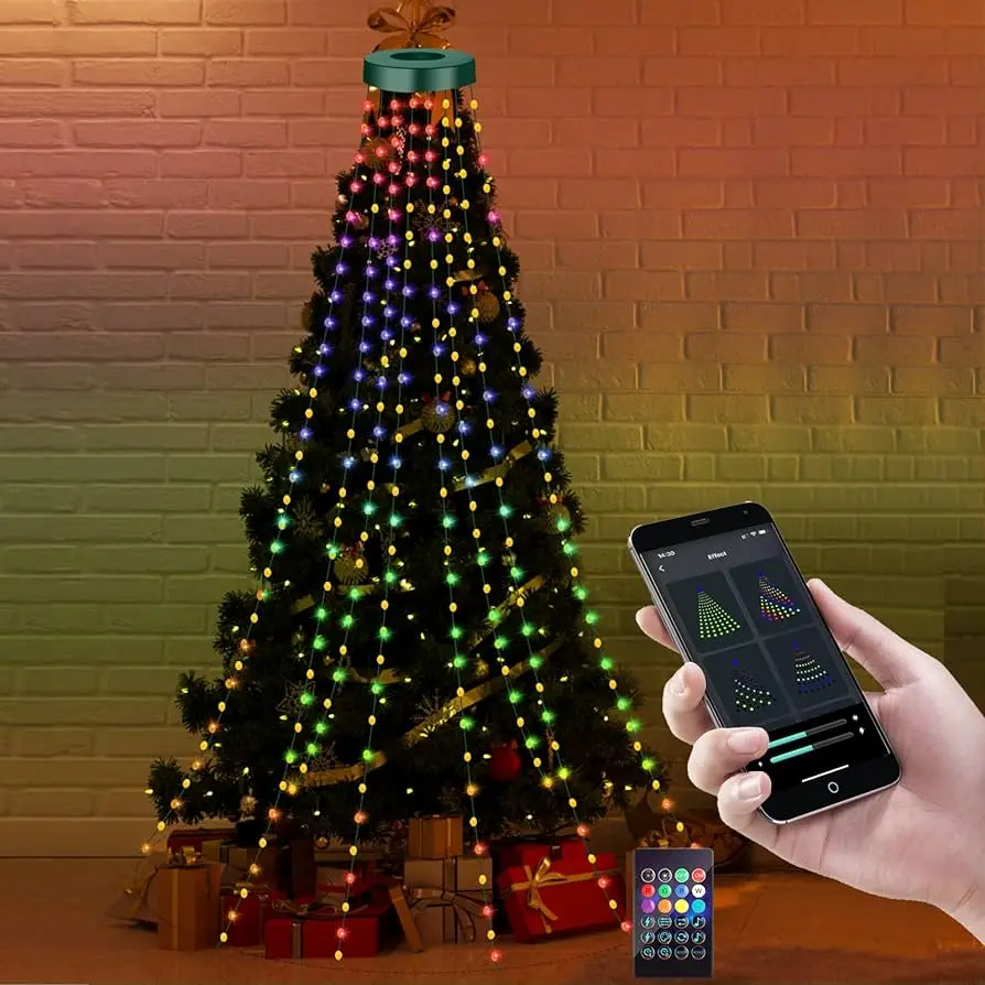 luces inteligentes arbol de navidad - Cómo funcionan las luces de los árboles de Navidad
