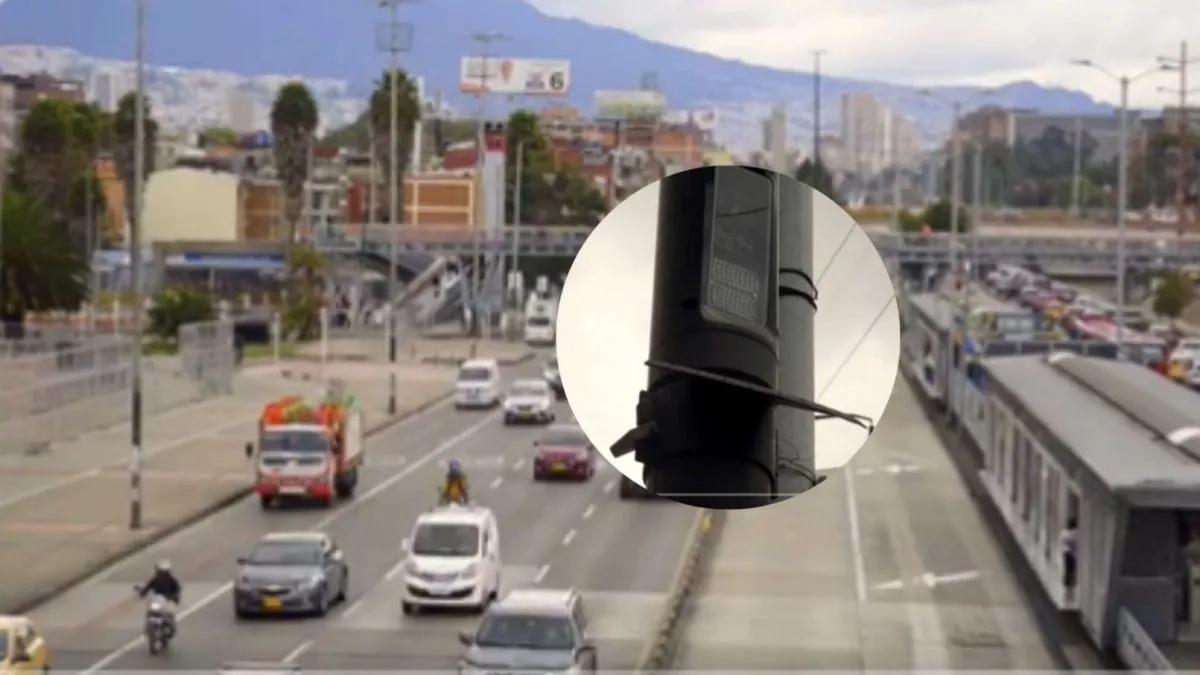 camaras inteligentes bogota - Cómo funcionan las nuevas cámaras de fotomultas en Bogotá