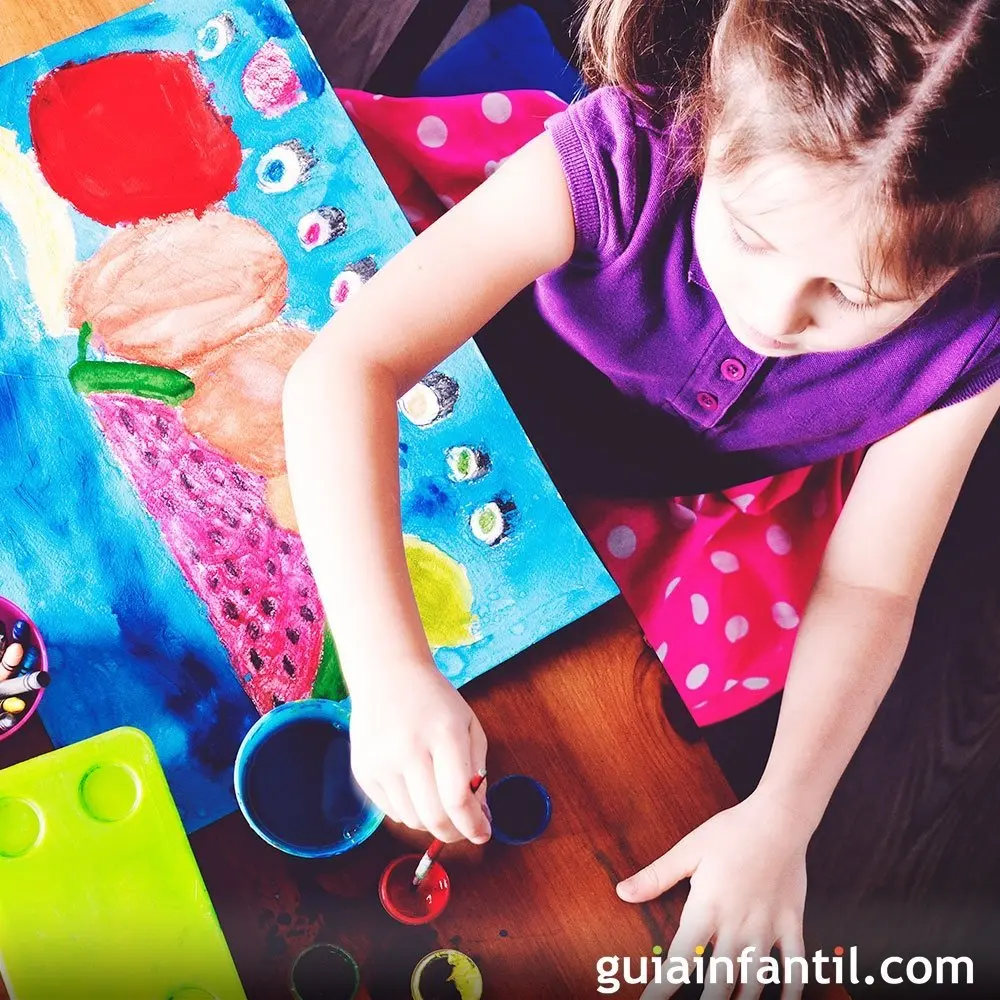 dibujos para hacer mas inteligentes a los niños pintando - Cómo hacer que un niño coloree bien