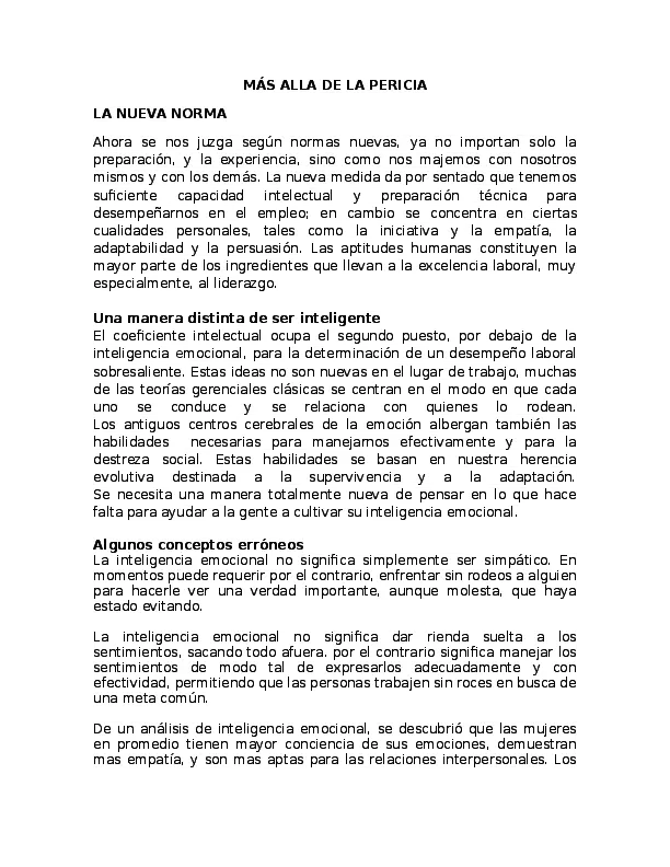 como iniciar un ensayo de inteligencia emocional - Cómo hacer un ensayo y un ejemplo