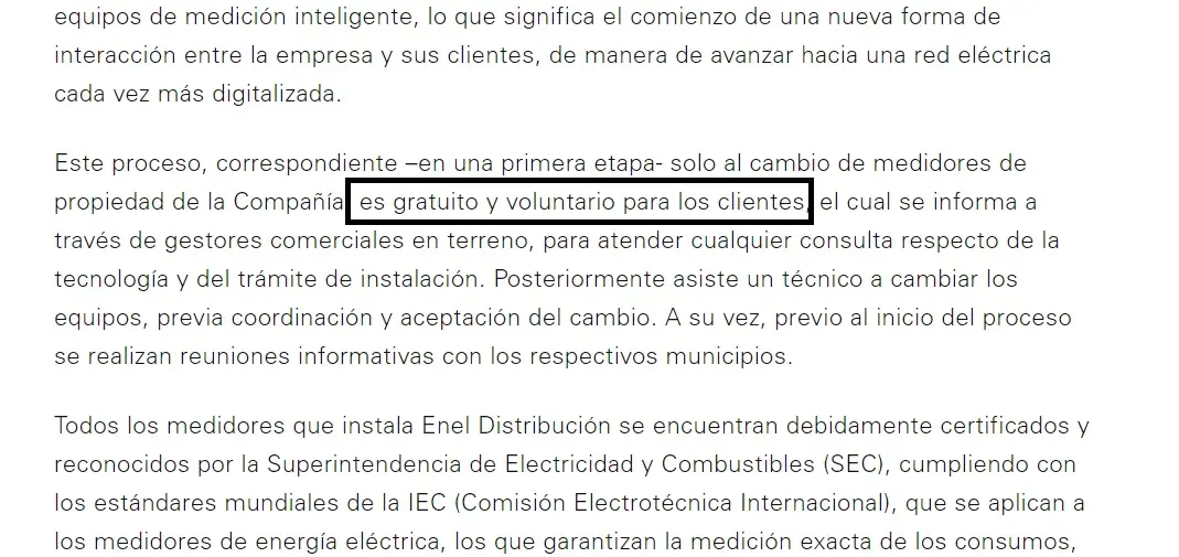 carta de enel cambio de medidor inteligente gratis - Cómo hacer una solicitud a Enel