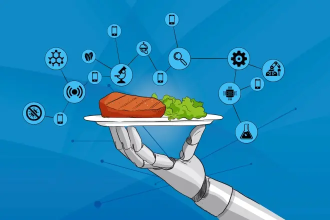 inteligencia artificial alimentos - Como la inteligencia artificial influye en la industria agroalimentaria