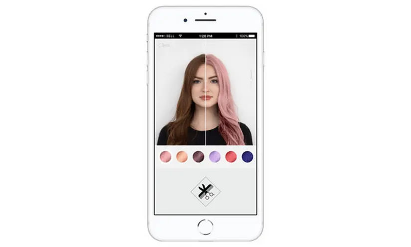 app como teñiria inteligencia artificial mi cabello - Cómo me vería con el cabello de otro color