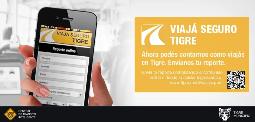 central de tránsito inteligente tigre telefono - Cómo pedir Alerta Tigre