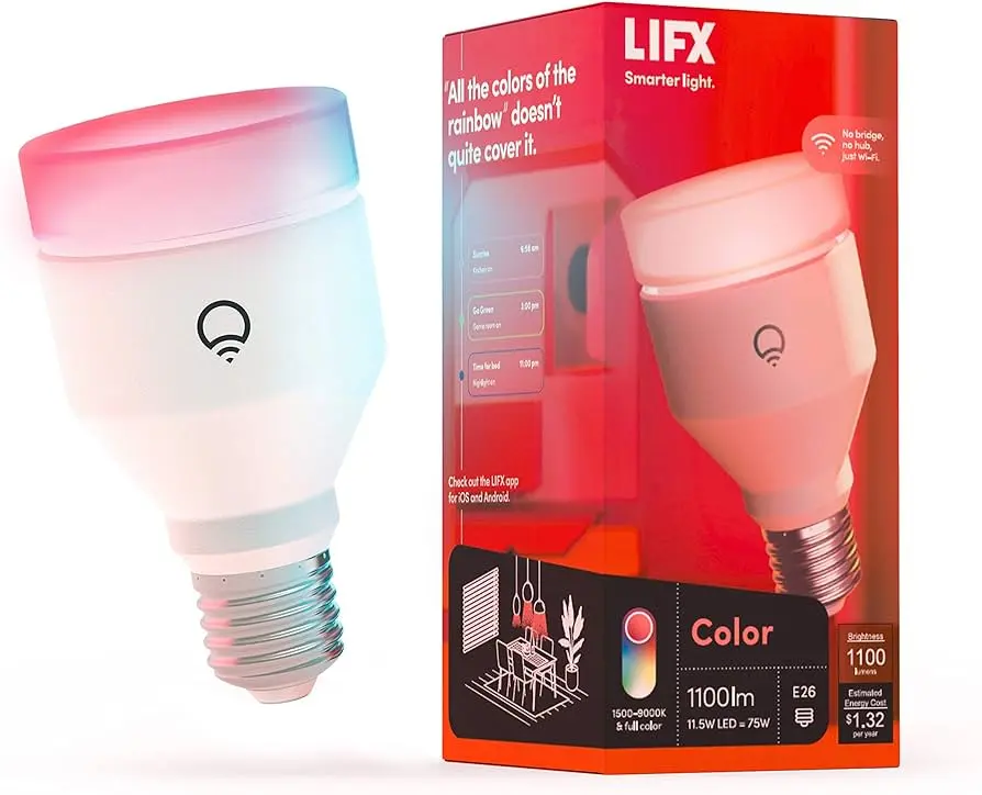 bombillas inteligentes lifx - Cómo reiniciar un foco LIFX