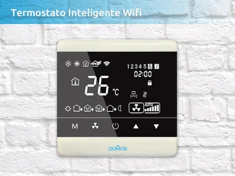 domos termostato inteligente wifi - Cómo resetear termostato domos