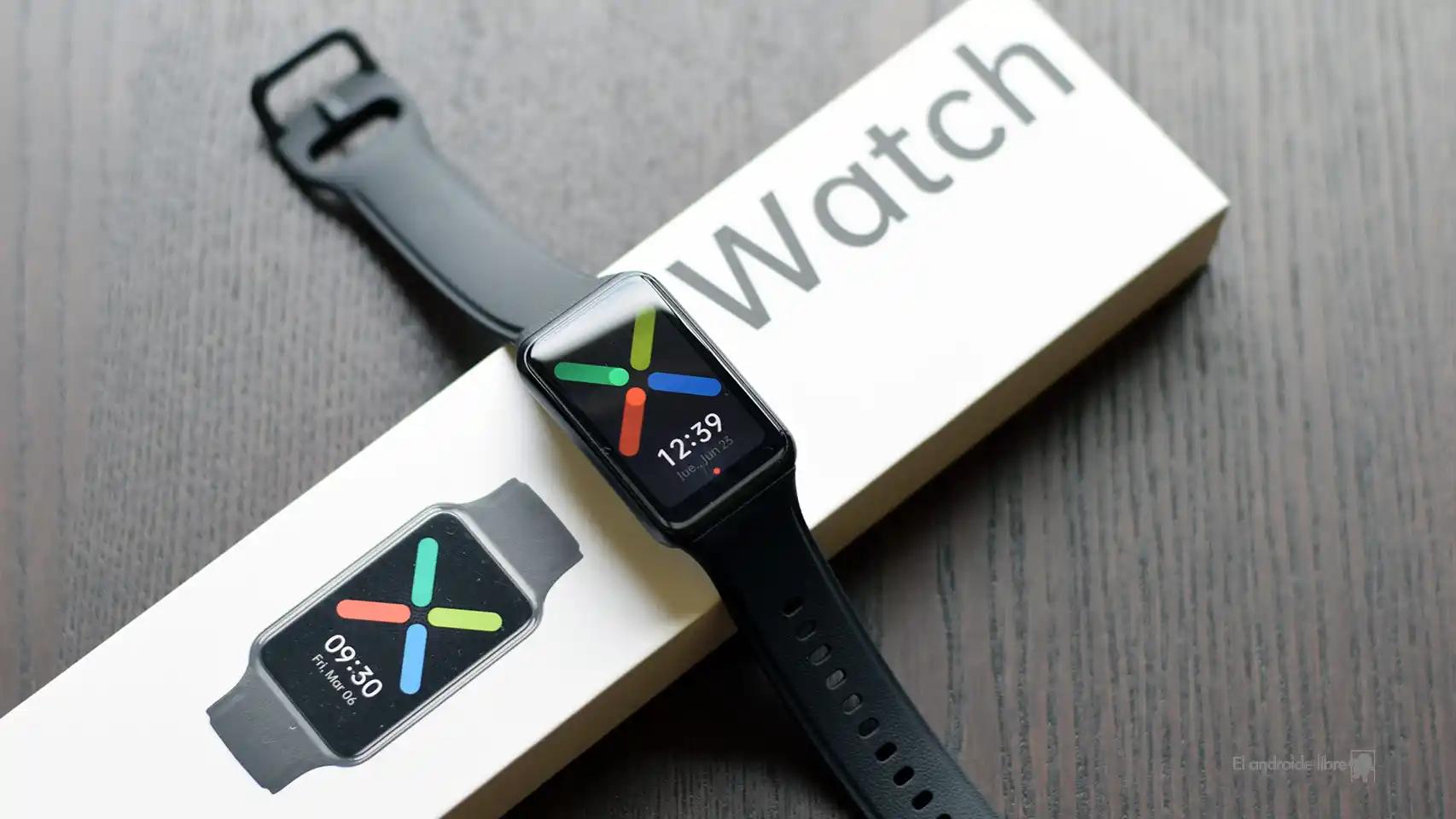 reloj inteligente oppo watch free - Cómo se carga el Oppo watch free