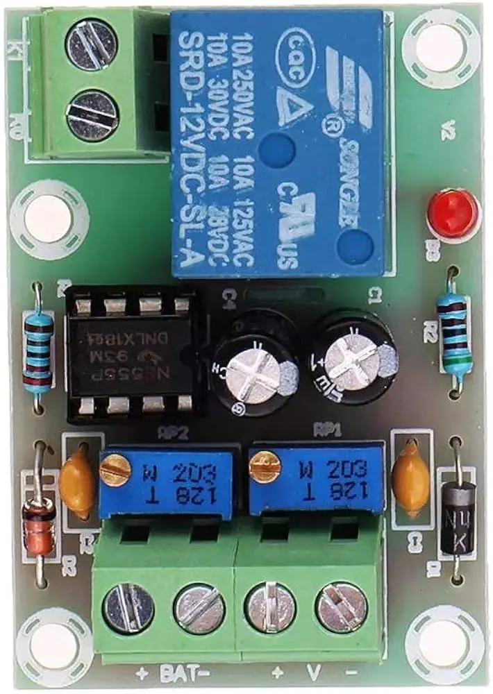 cargador de bateria inteligente circuito - Cómo se circuito un cargador de batería