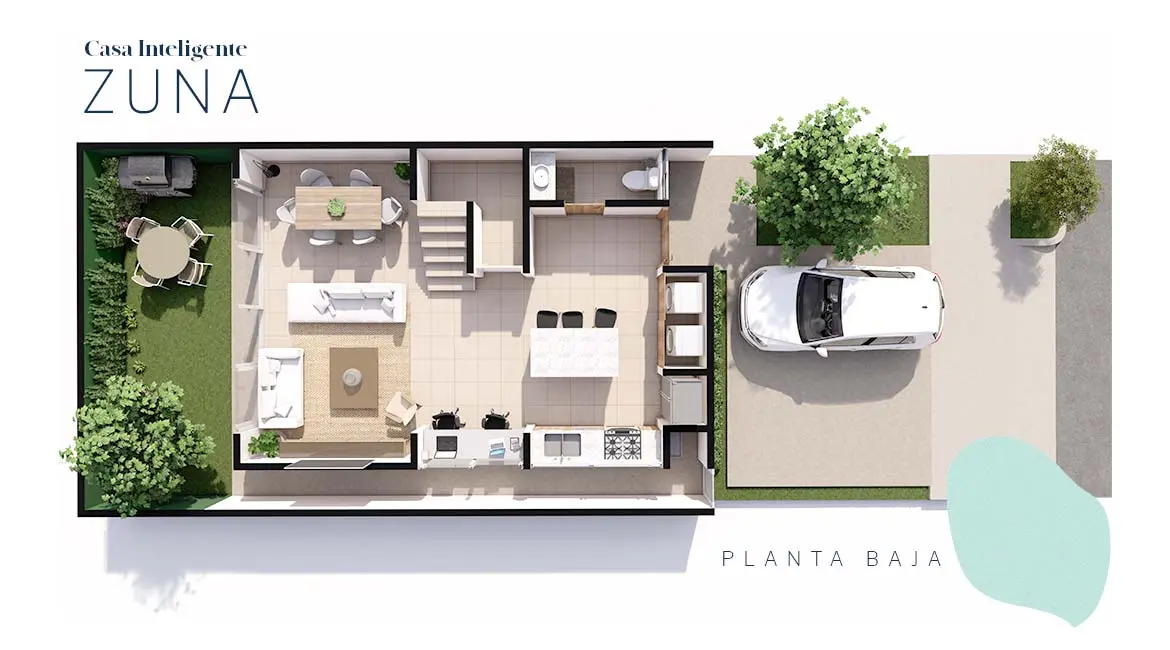 casa inteligente planta - Cómo se cuidan las plantas inteligentes