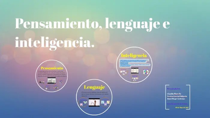 Pensamiento y lenguaje: La relación entre la inteligencia y el lenguaje - Cómo se desarrolla el lenguaje y el pensamiento pensamiento y lenguaje inteligencia - Cómo se desarrolla el lenguaje y el pensamiento