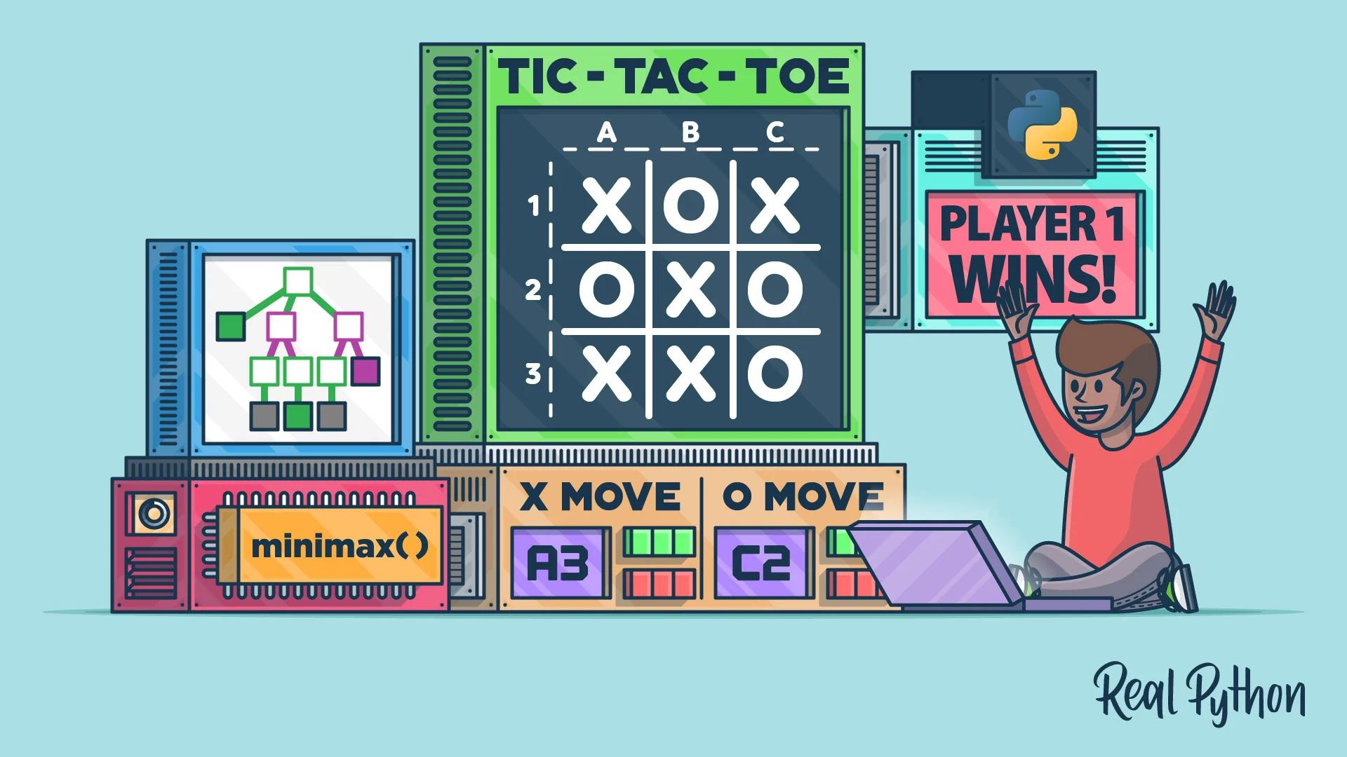 inteligencia artificial para tic tac toe mvc - Cómo se entrena una IA para jugar Tic Tac Toe