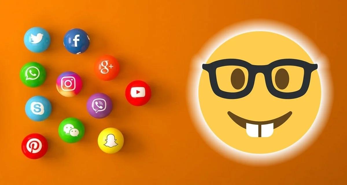 emoji con lentes inteligente - Cómo se llama el emoji con lentes