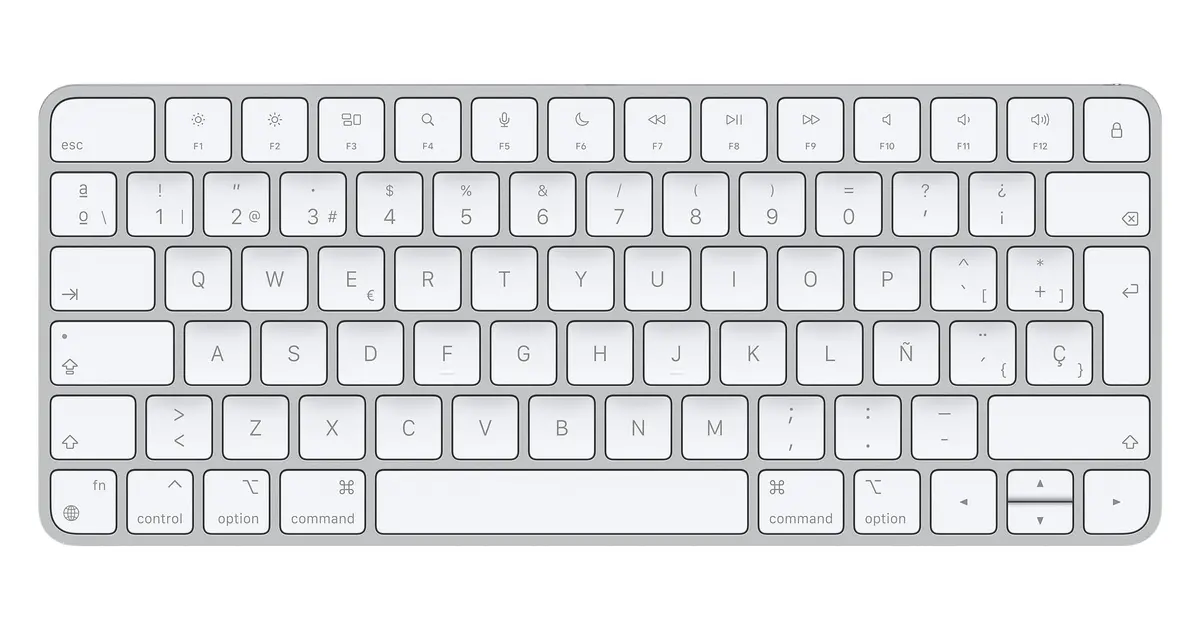 teclado inteligente apple - Cómo se llama el teclado de Apple