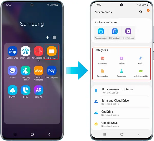 administrador inteligente samsung descargar - Cómo se llama la app para pasar información de un celular a otro Samsung