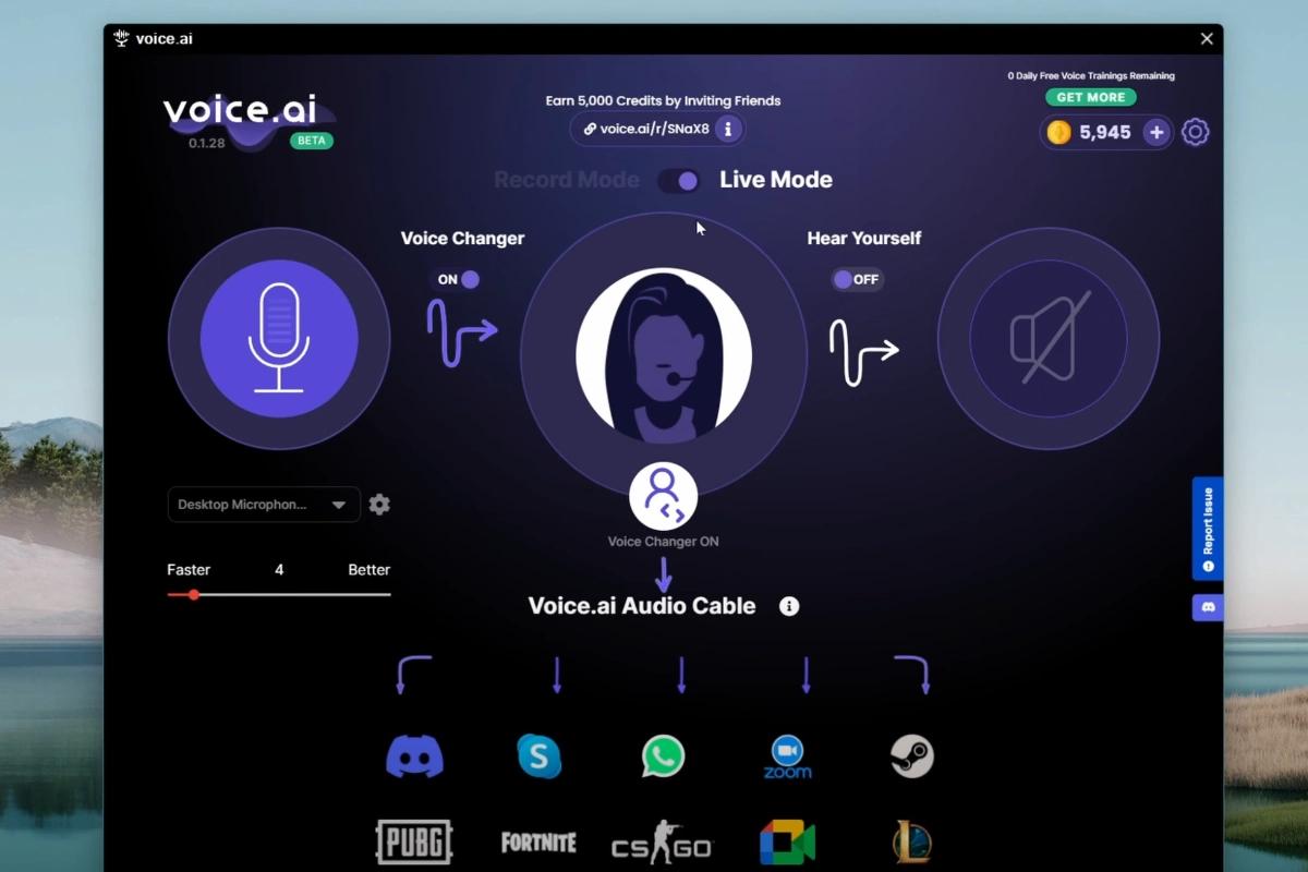 voz inteligencia artificial gratis - Cómo se llama la app que imita voces