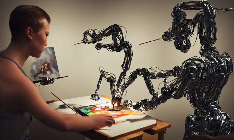 inteligencia artificial hace arte - Cómo se llama la IA que hace arte