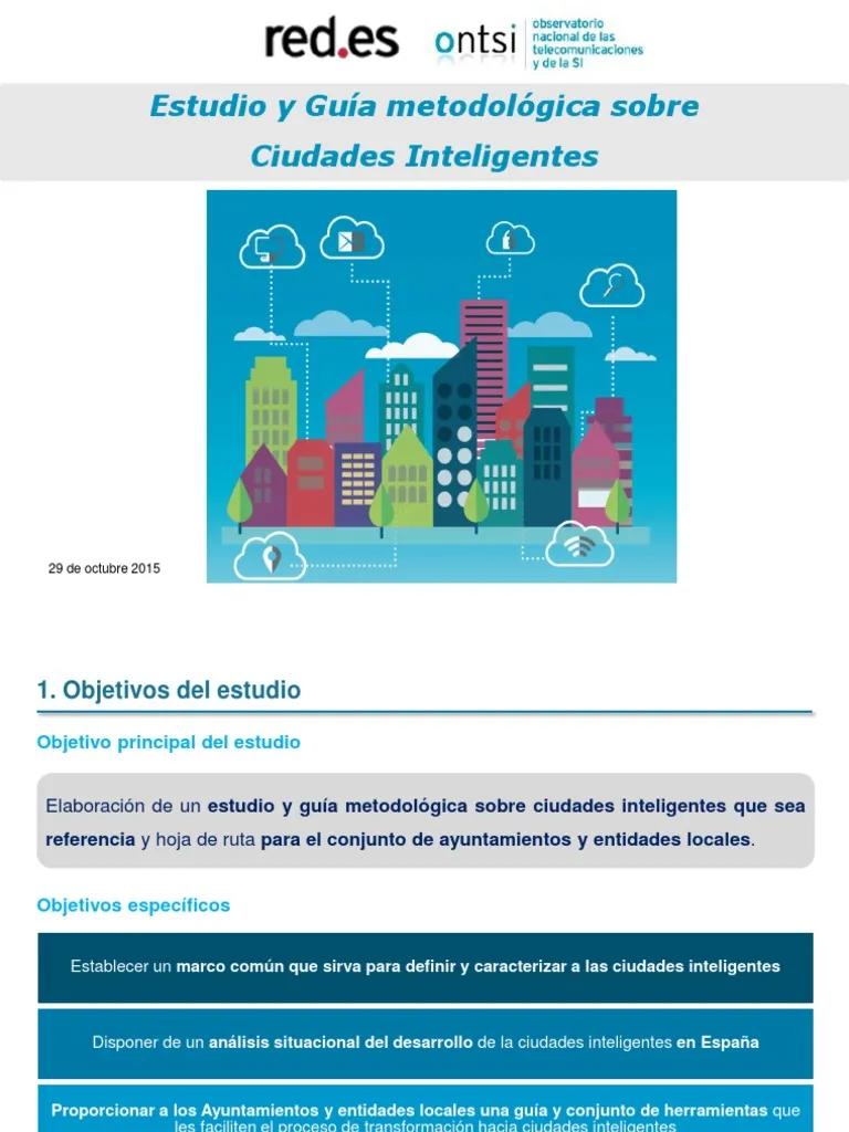 estudio y guía metodológica sobre ciudades inteligentes - Cómo se planifica una ciudad inteligente