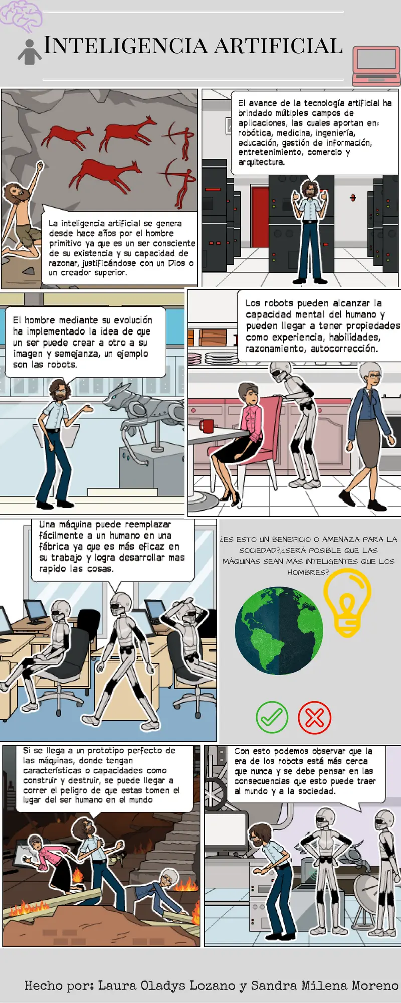 historieta de inteligencia artificial - Cómo se puede hacer una historieta