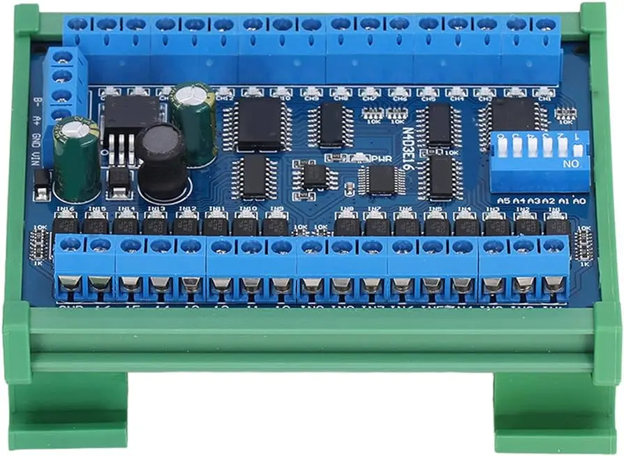 analógico pequeño inteligente unidad de control plc rs485 medidas - Cuál es el cable RS485