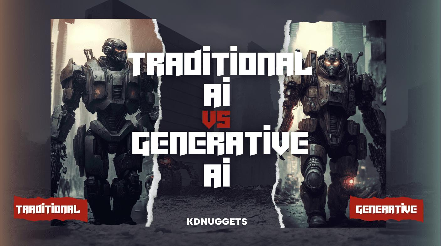 inteligencia artificial clasica - Cuál es la diferencia entre la IA tradicional y la Gen AI