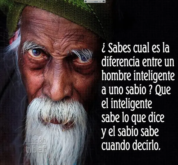 el sabio siempre es una persona inteligente - Cuál es la diferencia entre un hombre sabio y un hombre inteligente