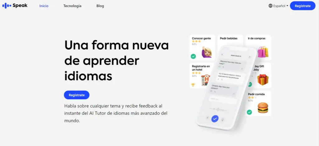 app inteligencia artificial idiomas - Cuál es la mejor app para aprender idiomas gratis