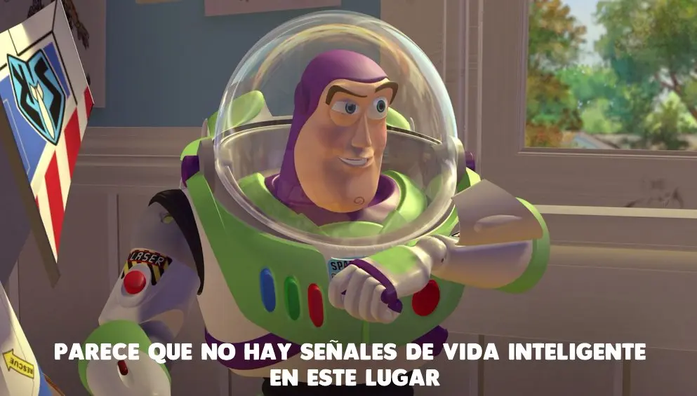 buzz lightyear no hay señales de vida inteligente aqui - Cuál es la misión de Lightyear