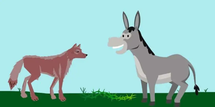 el lobo y el asno inteligente - Cuál es la moraleja de El asno y el lobo