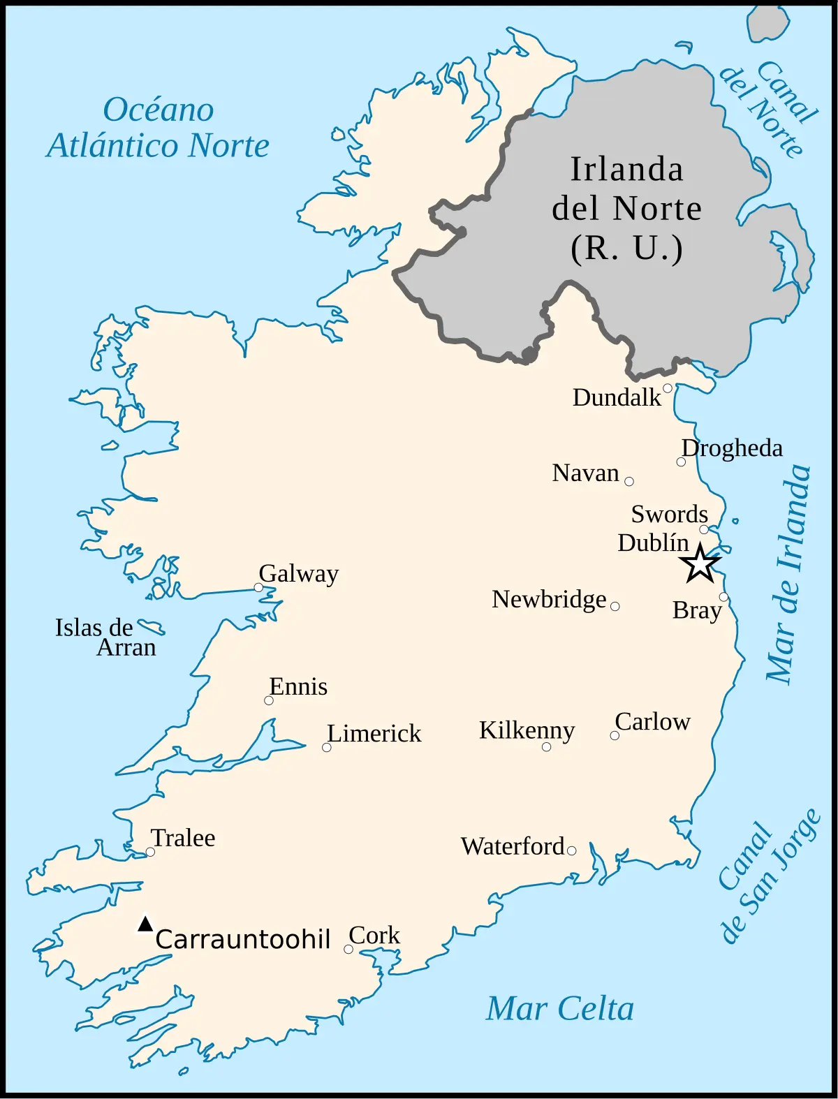 ciudades inteligentes irlanda - Cuáles son las ciudades más importantes de Irlanda