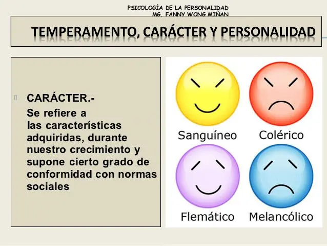 caracter y temperamento inteligencia emocional - Cuáles son los 4 tipos de temperamento del ser humano