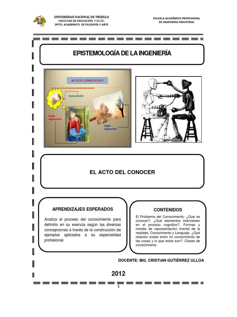 conocimiento e inteligencia el acto de conocer - Cuáles son los actos del conocimiento